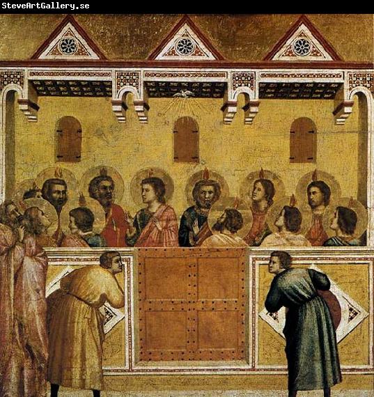 GIOTTO di Bondone Pentecost